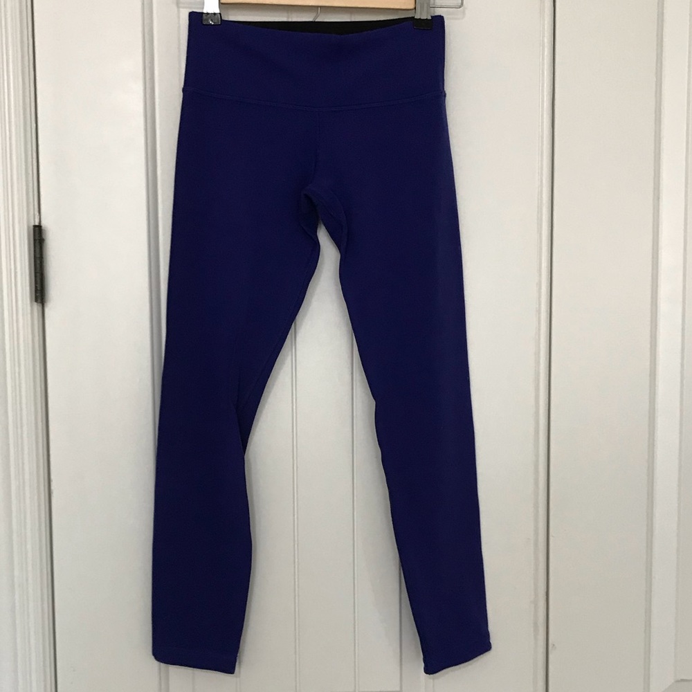 Lululemon Cropped Purple Capri